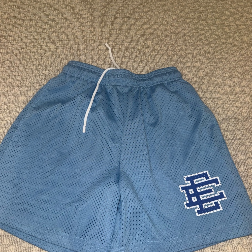 Eric Emanuel Blue Athletic Shorts